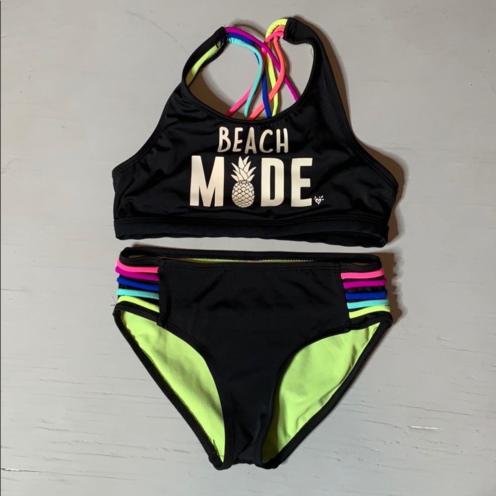Justice bikini swimsuit size 10